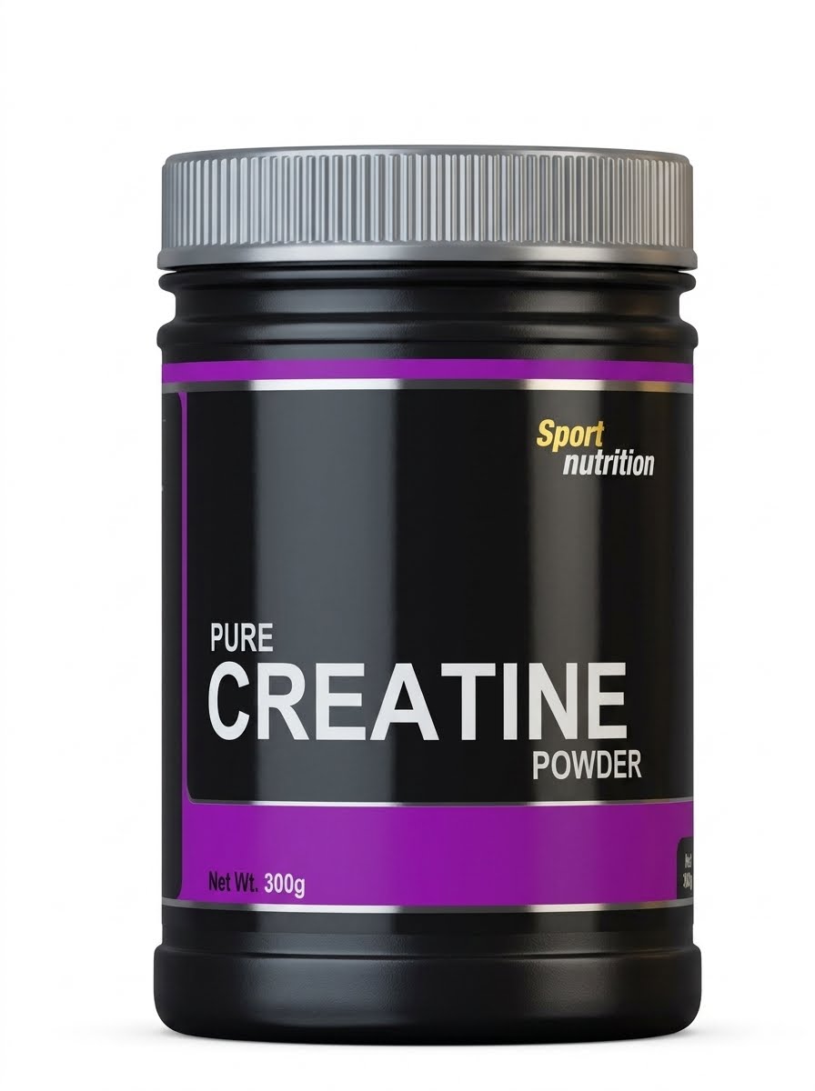 Creatina Monohidratada 100% Pura 300g - Alta Performance e Ganho de Massa